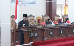 Pj Bupati Takalar Hadiri Paripurna Ranperda Pajak dan Retribusi Daerah