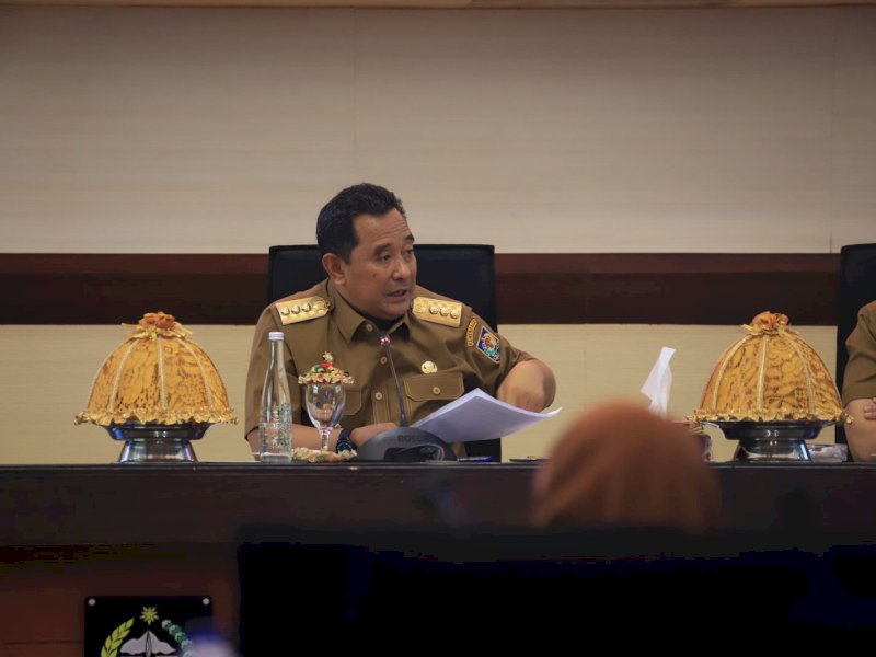 Kumpulkan Kepala OPD, Pj Gubernur Sulsel Samakan Persepsi Percepat Pelaksanaan Delapan Program Prioritas