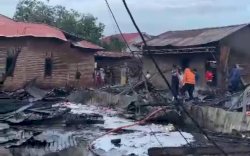 Kebakaran Hebat di Bone, 40 Motor dan 9 Rumah di Bone Hangus Terbakar