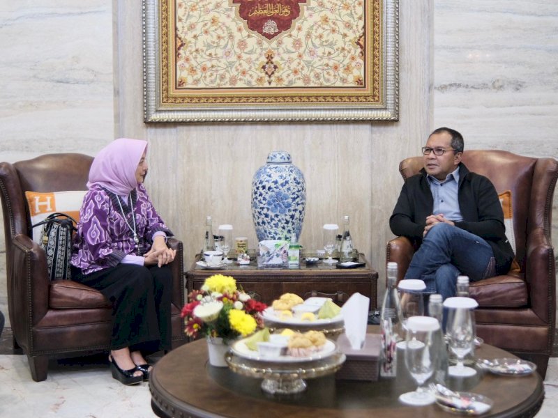 Terima Kunjungan Komisioner LPS, Danny Sambut Baik Kehadiran Kantor LPS di Makassar
