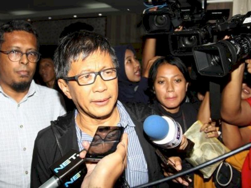 Pemeriksaan di Bareskrim Polri, Rocky Gerung: "Saya Hanya Mengkritik"