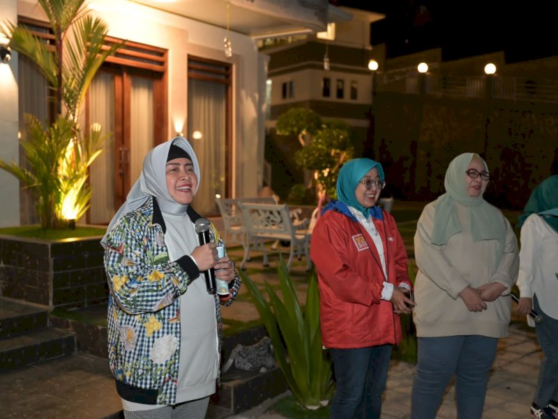 PKK Makassar Kuatkan Kekeluargaan dan Kekompakan Lewat Family Gathering