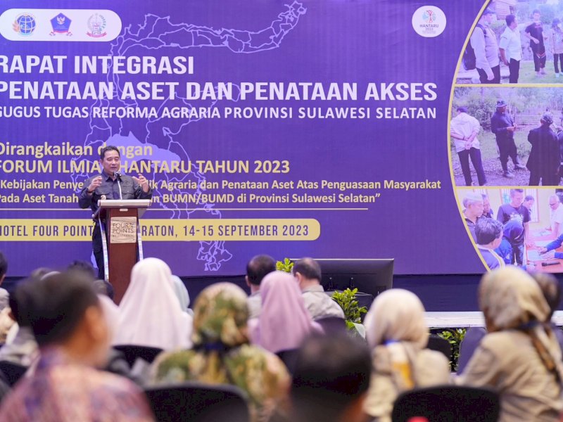 Pj Gubernur Bahtiar Dorong GTRA Optimalkan Penataan Aset