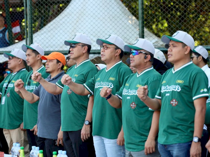 Diikuti Tujuh Negara, Danny Pomanto Buka Turnament Softball Internasional Makassar Open 2023
