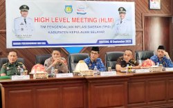 Saiful Arif Pimpin Rapat High Level Meeting TPID Kepulauan Selayar