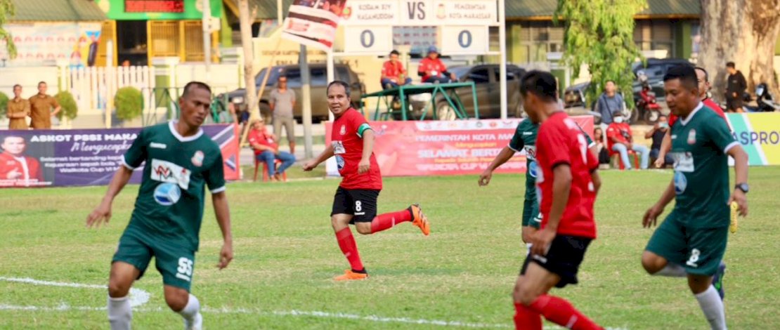 Forkopimda Makassar Vs. Kodam XIV Hasanuddin Buka Kejuaraan Wali Kota Cup 2023