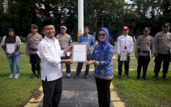 Pemda Lutra Peringati Hari Perhubungan Nasional dan Hari PMI