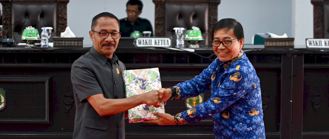 Wakil Bupati Luwu Utara Hadiri Rapat Paripurna DPRD Terkait Perubahan APBD 2023