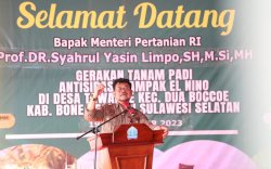 Di Gernas El Nino Bone, Mentan SYL: Kita Harus Makin Inovatif