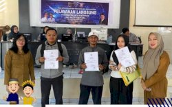 Dukcapil Makassar Hadirkan Pelayanan Langsung Penerbitan Akta Kelahiran dan Akta Kematian di Kelurahan Manggala