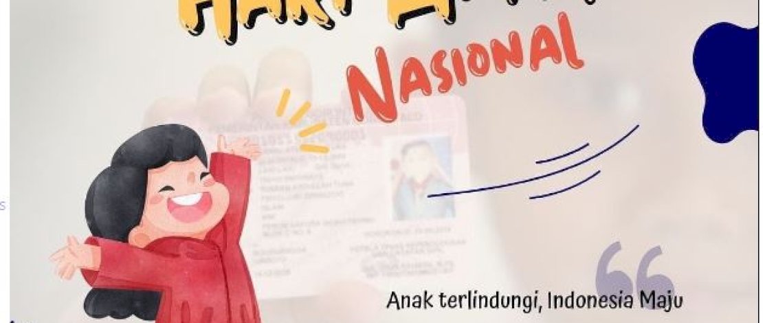 Hari Anak Nasional, Kadisdukcapil Makassar : Penuhi Hak Berkas Kependudukan Anak
