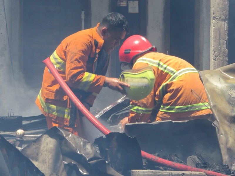 4 Unit Rumah Terbakar di Makassar, 5 KK Jadi Korban 