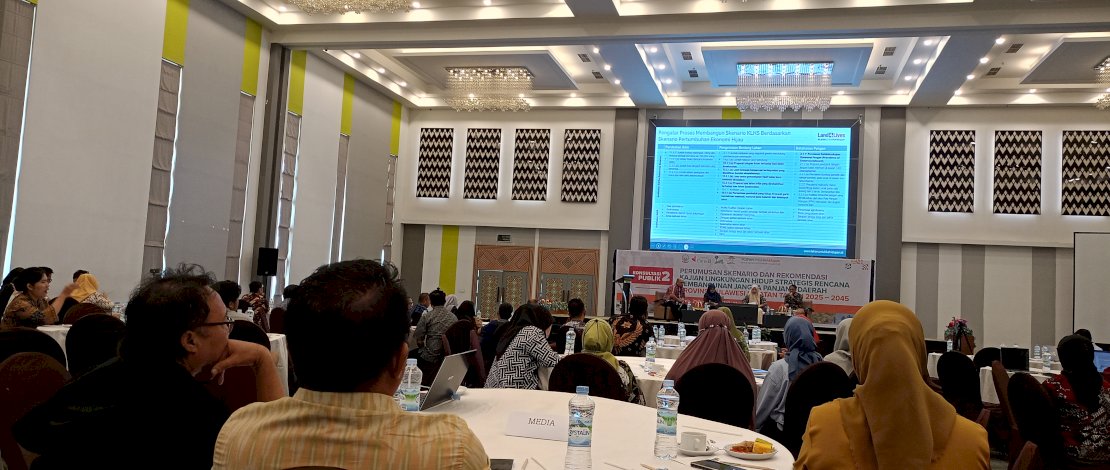 ICRAF Indonesia memfasilitasi Pemerintah Provinsi (Pemprov) Sulsel dalam Perumusan Skenario dan Rekomendasi Kajian Lingkungan Hidup Strategis Rencana Pembangunan Jangka Panjang Daerah Provinsi Sulsel Tahun 2025 - 2045.