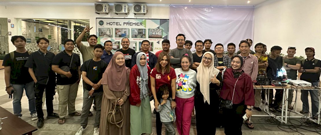 Keren! Ananda Harahap Bakar Semangat Nasionalisme Pemuda Biringkanaya Lewat Nobar Bareng PSM