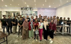 Keren! Ananda Harahap Bakar Semangat Nasionalisme Pemuda Biringkanaya Lewat Nobar Bareng PSM