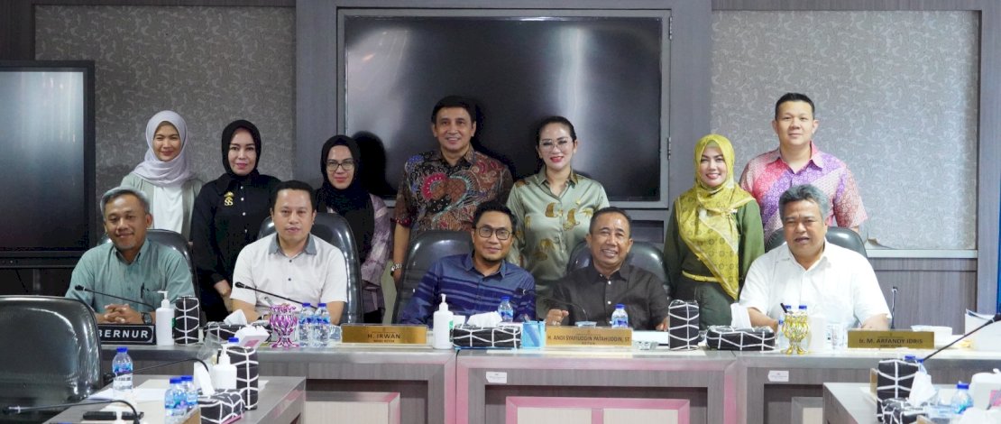 Timsel KPID Sulsel menemui Komisi A DPRD Sulsel, Jumat, 22 September 2023.