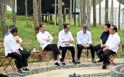 Boyong Menteri, Presiden Jokowi Kembali Tinjau Pembangunan IKN