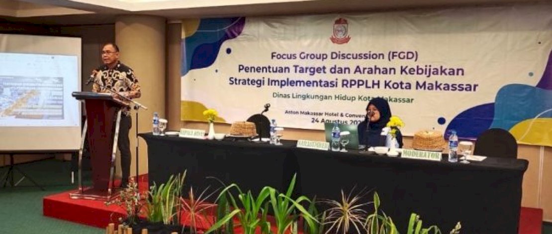 Dinas PU Berpartisipasi dalam FGD RPPLH di Kota Makassar