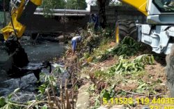 DPU Makassar Normalisasi Saluran Sekunder Kanal Banoa  untuk Atasi Genangan Air