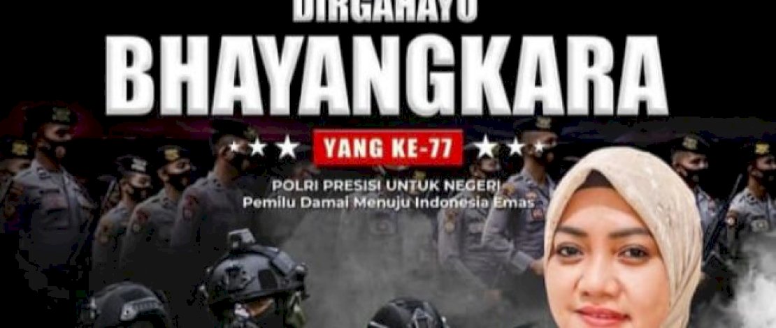 Kepala Dinas PU Kota Makassar Ucapkan Selamat Hari Bhayangkara ke-77