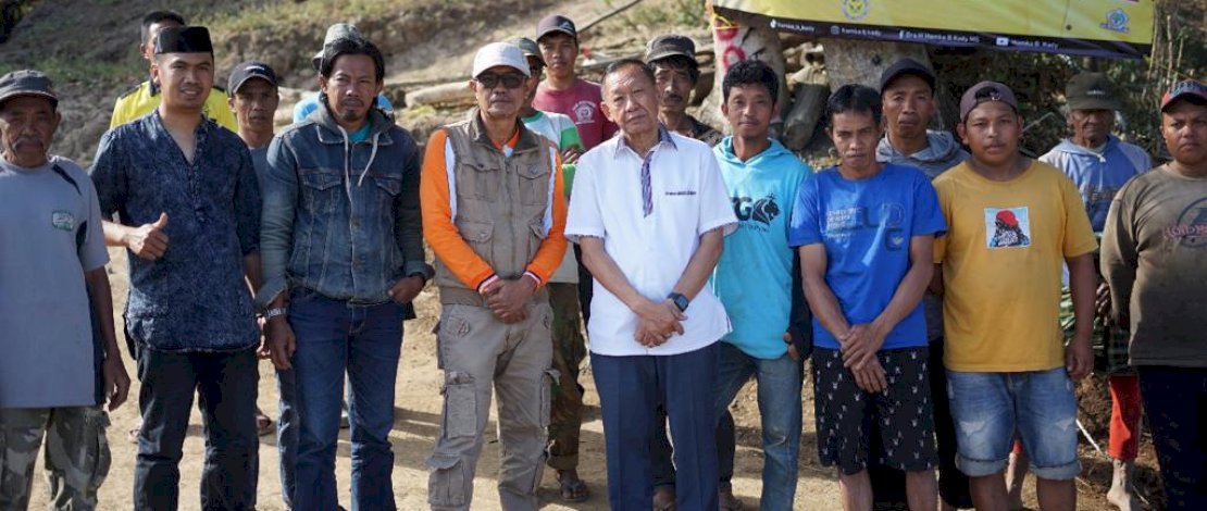 Anggota Komisi V DPR RI, Hamka B Kady, menaruh perhatian besar terhadap pembangunan infrastruktur di Kabupaten Bantaeng.