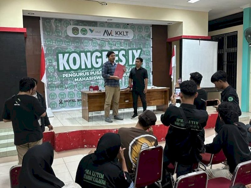 Dipilih Sembilan Komisariat, Haikun Resmi Nakhodai PP IPMALUTIM