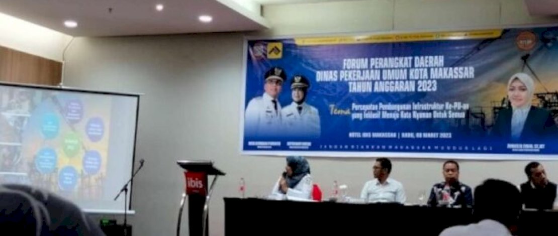 Dinas PU Kota Makassar Terima 591 Usulan Perbaikan Infrastruktur dari Musrenbang 2023