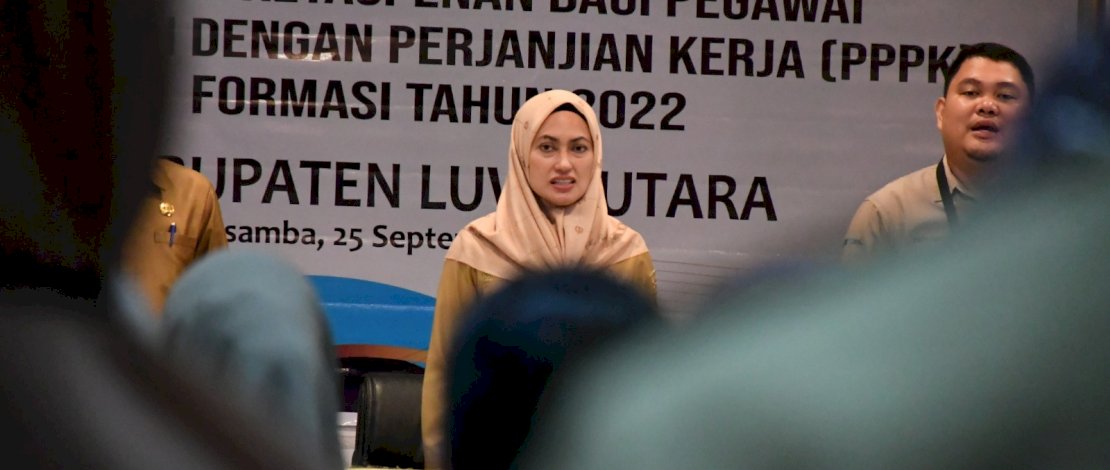 Buka Sosialisasi Ketaspenan, Bupati Luwu Utara Pastikan Jaminan Perlindungan Kesejahteraan 
