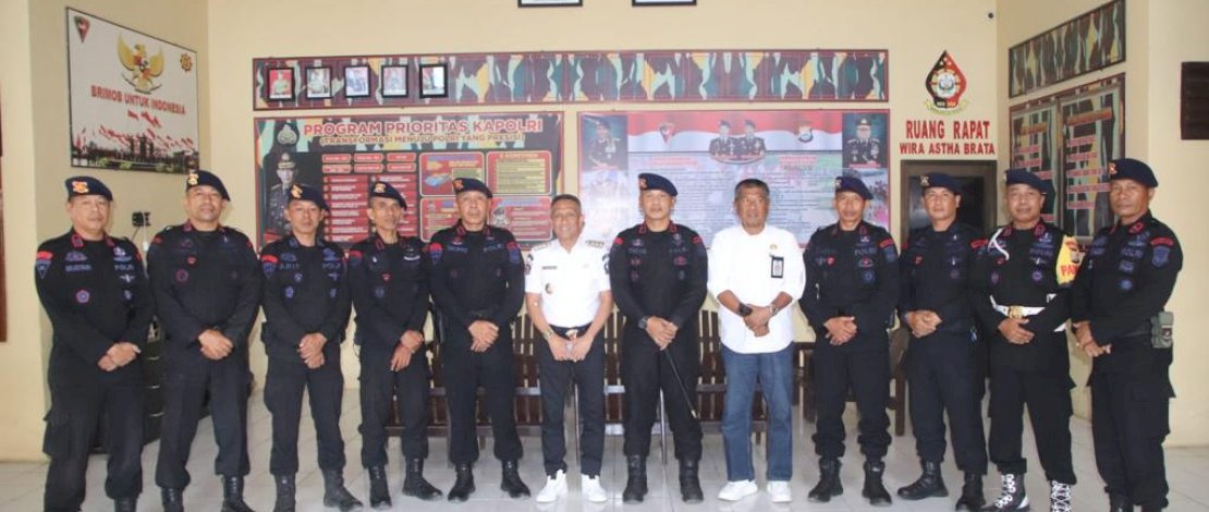 Terima Pj Bupati Bone Andi Islamuddin, Danyon Ichsan: Siap Sukseskan Pemilu 2024