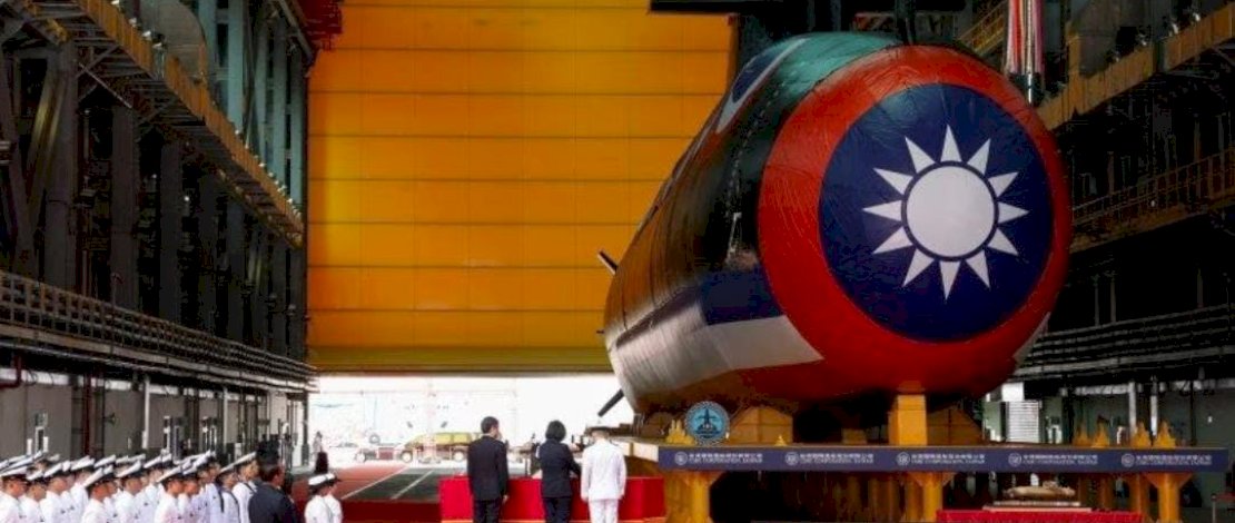 Taiwan Perkenalkan Kapal Selam Pertahanan Buatan Dalam Negeri Taiwan Perkenalkan Kapal Selam Pertahanan Buatan Dalam Negeri