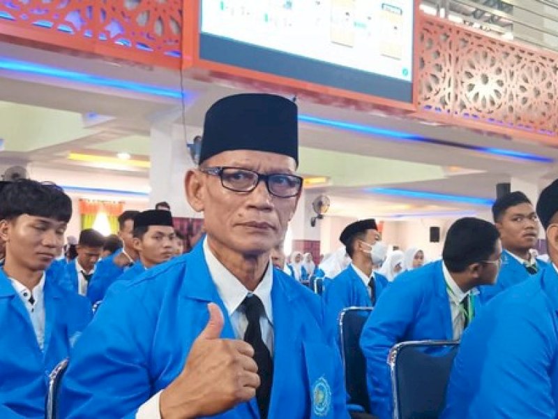 Mulyoto, Maba Unismuh Berusia 61 Tahun Ternyata Pensiunan Polisi, Pernah Jabat Kapolsek
