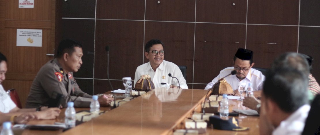 Pemda Lutra Gelar Rapat Persiapan  Peringatan Hari Kesaktian Pancasila 