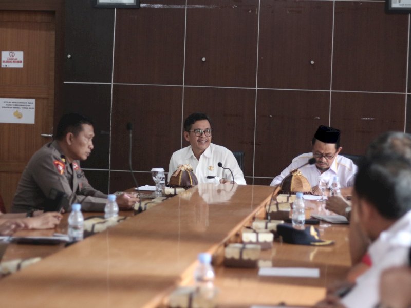 Pemda Lutra Gelar Rapat Persiapan  Peringatan Hari Kesaktian Pancasila 
