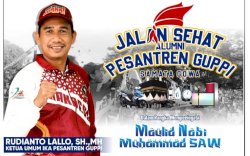 Digelar Besok, Rudianto Lallo Ajak Alumni Meriahkan Jalan Sehat IKA Pesantren Guppi Samata Gowa