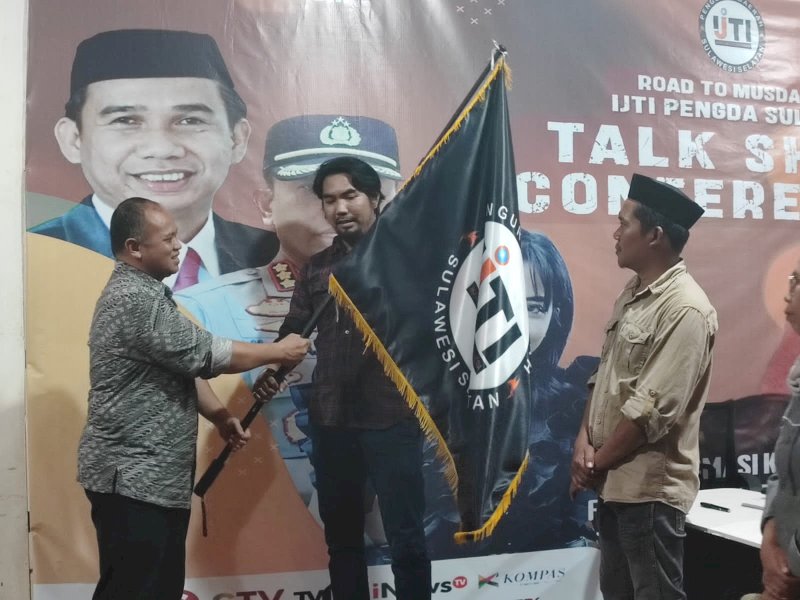 Selamat, Andi Muhammad Sardi Kembali Pimpin IJTI Pengda Sulsel