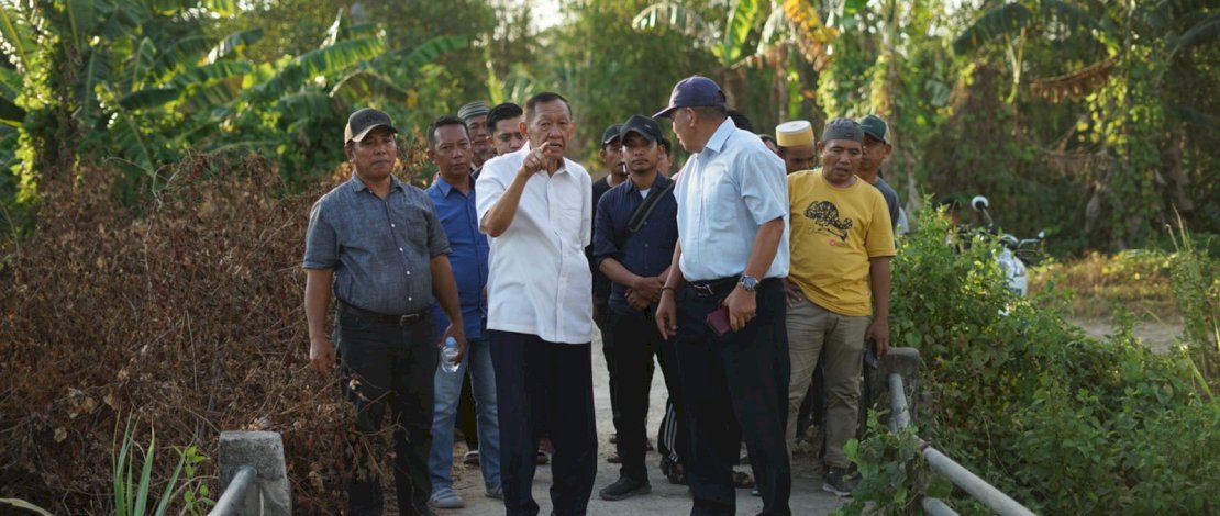 Hamka B Kady saat melakukan kunjungan kerja ke Kabupaten Takalar, Sabtu, 30 September 2023. Hamka B Kady saat melakukan kunjungan kerja ke Kabupaten Takalar, Sabtu, 30 September 2023.