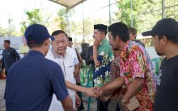 Hamka B Kady Perjuangkan Hak Pemilik Lahan Waduk Regulasi Nipa-nipa di Desa Je'nemadinging