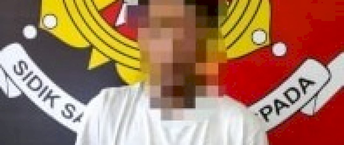 Pelaku penganiayaan, SA, terhadap rekannya akibat mabuk minuman keras.