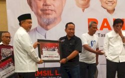 Pendukung Pasangan Anies Cak Imin  Gelar Syukuran Jalan Gembira AMIN