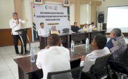 Pj Sekda Sulsel Buka Rapat Koordinasi Gerakan Pangan Murah 