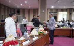 Pj Sekda Bersama Staf Ahli Kemenpan RB Pimpin Monitoring dan Evaluasi Reformasi Birokrasi 