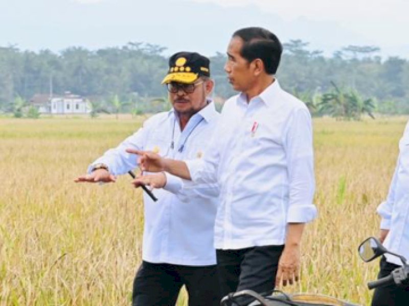 Presiden Jokowi Terima  Surat Pengunduran Diri Menteri Pertanian Syahrul Yasin Limpo