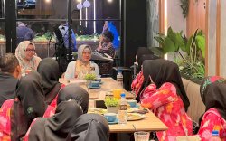 Ketua TP PKK Makassar Silaturahmi dengan Perantau Asal Sulawesi Selatan di Kota Ternate