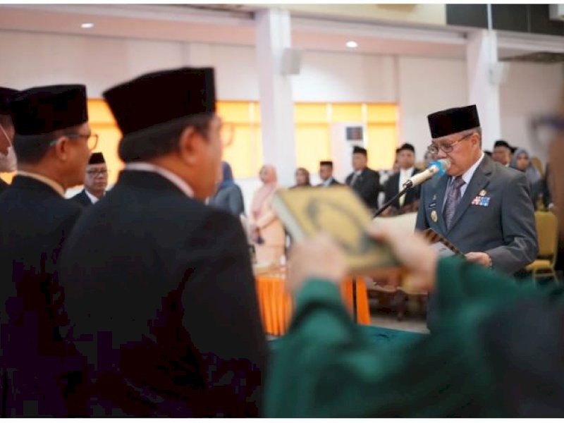 Wali Kota Parepare Lantik Pengisian Jabatan Pimpinan Tinggi Pratama