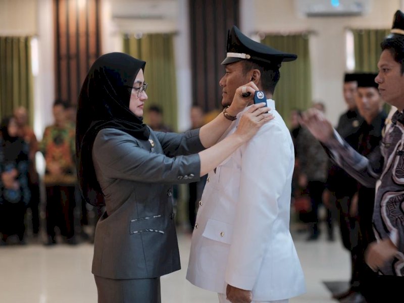 Dilantik Bupati Luwu Utara, Irfan Madjuk Resmi Jabat Lurah Kappuna
