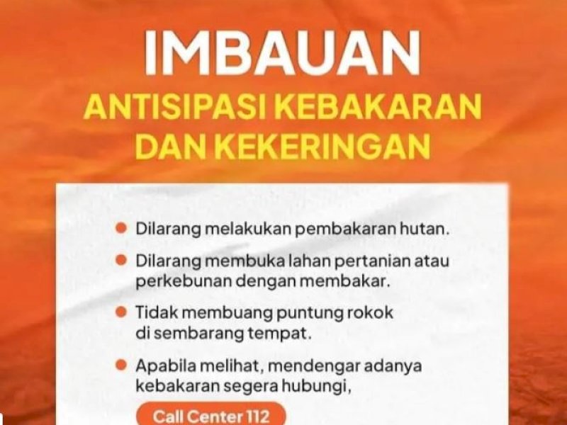Pemerintah Kota Parepare Keluarkan Peringatan Terkait Kekeringan dan Kebakaran Akibat El Nino