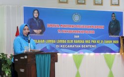 SMEP PKK di Kecamatan Benteng, Andi Musrifah Tekankan Penanganan Stunting