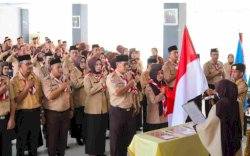 Ketua Kwartir Cabang Parepare Melantik Pengurus Mabisaka dan Saka Widya Bakti