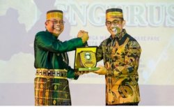  Taufan Pawe Hadiri Pelantikan Pengurus IKM Pare Kota Balikpapan