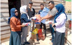 BPBD Parepare Salurkan Bantuan Logistik untuk Warga Terdampak Angin Kencang